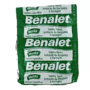 Benalet Pastilha Sabor Menta – 4 Unidades