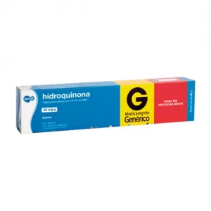 Hidroquinona Creme Genérico EMS 40mg/g 30g