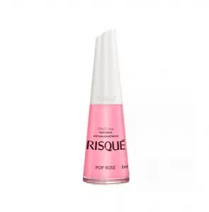 Esmalte Risqué Natural Gloss Pop Rose