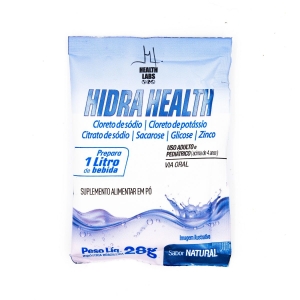 Suplemento Alimentar Hidra Health Com 1 Sachê Sabor Natural Health Labs
