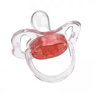 Chupeta Petita Cristal Redonda Silicone T1 – 1 Unidade