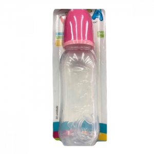 Mamadeira Classic Xup-Xup 240ml Bico Redondo Rosa – Conforto e Segurança para Bebês