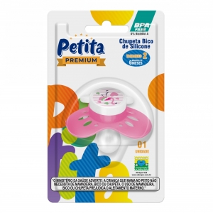 PETITA CHUPETA VENTILADA REDONDA TAMANHO 2 SILICONE REF.1078 x 1