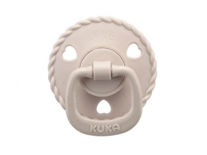 Chupeta Kuka Classic Red Tamanho 2 Bege