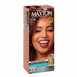 Tintura Maxton 7.74 Ruivo Doce De Leite
