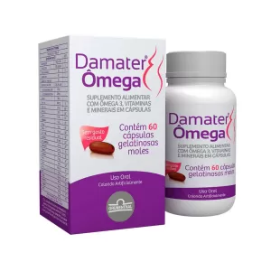 Damater Ômega C ? 30 Cápsulas