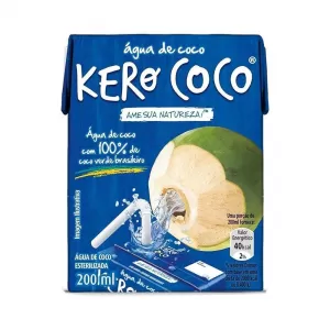 Água de Coco Kero Coco 200ml – 100% Natural e Refrescante