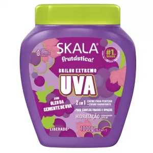 Creme De Tratamento Skala Frutástica 2 em 1 Uva 1Kg