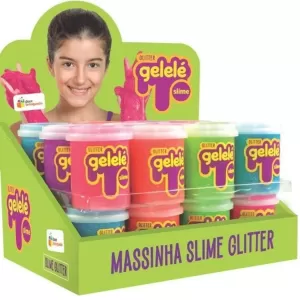 Slime Gelelé Tradicional com 1 Unidades – Massa Divertida e Colorida