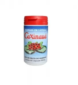 Guaraná Caxinauá 500mg com 60 Cápsulas – Energia e Disposição Natural
