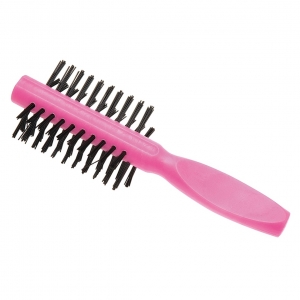 Escova de Cabelo Meia Lua Plástica Pequena – Marilú