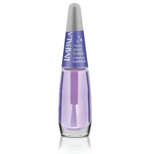 Esmalte Impala Verniz Extra Brilho Espelhada 7,5ml – Hipoalergênico | Caixa com 6 Unidades