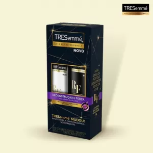 Kit TRESemmé Reconstrução e Força – Shampoo 400ml + Condicionador 200ml