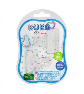Bico de Silicone Kuka Universal – Kit com 2 Unidades | Anatômico e Resistente