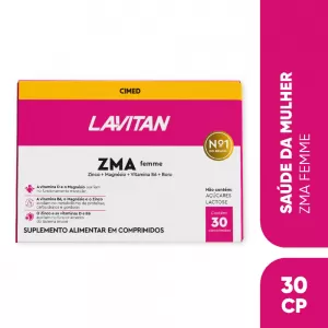 Lavitan ZMA Femme – 30 Comprimidos (2 Blísteres com 15 Unidades)