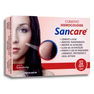 Curativo Hidrocolóide Para Acnes E Espinhas - 24 Unidades