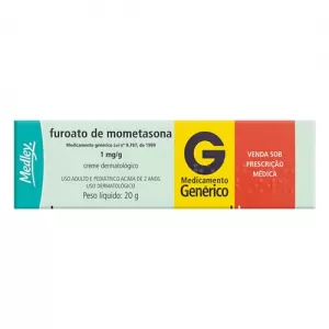 Furoato de Mometasona Creme Genérico EMS 1 mg/g – 20 g