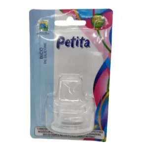 PETITA BICO DE MAMADEIRA EM SILICONE REF.3101 PACOTE x 25