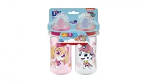 Pack Lillo 2 Copos 300ml Patrulha Canina - Rosa