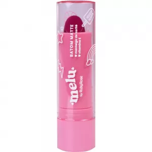 Batom Matte Ruby Rose Melu RR5675 CM05 Raspberry – Alta Cobertura e Longa Duração