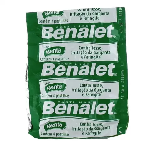 Benalet Pastilha Sabor Menta – 4 Unidades
