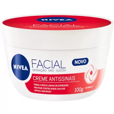 Creme Nivea Facial Antissinais 100G