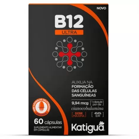 Vitamina B12 Ultra Katiguá 9,94mcg – 60 Cápsulas
