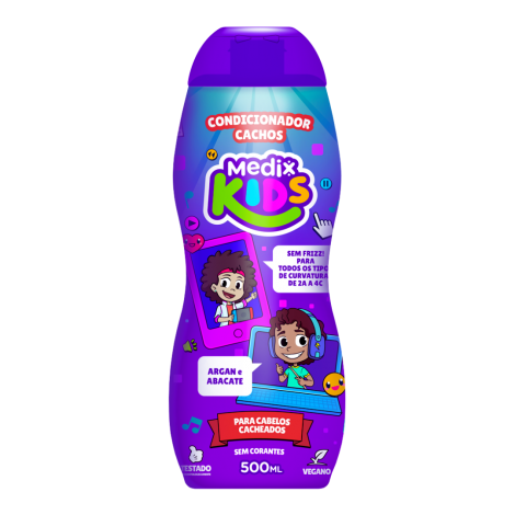 Condionador Medix Kids Cachos 500Ml