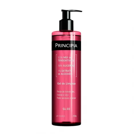 Gel de Limpeza Facial Hidratante Principia GL-03 350ml