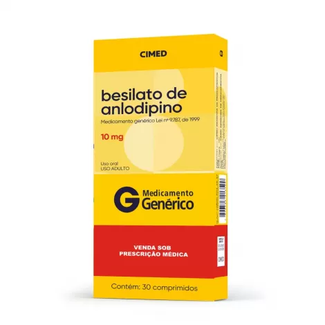 Besilato de Anlodipino Genérico Cimed