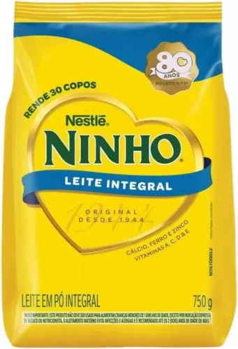 Leite Ninho Integral Sachê 750g