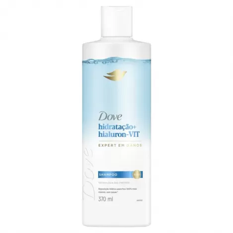Shampoo Dove Hidratação + Hialuron-VIT Frasco 370ml