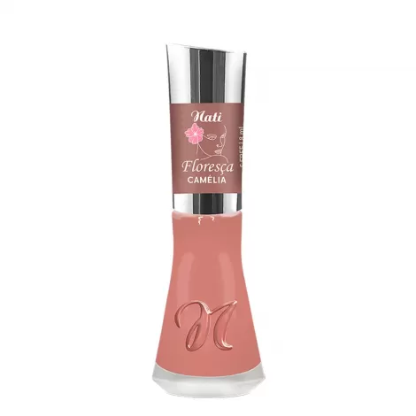 Esmalte Cremoso Floresça Camélia Nati 8ml