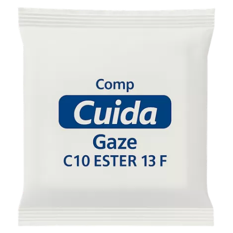 COMPRESSA DE GAZE CUIDA C10 ESTER 13 FIOS