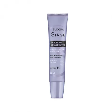 Eudora Siàge Tônico Capilar  Acelera o Crescimento 65ml