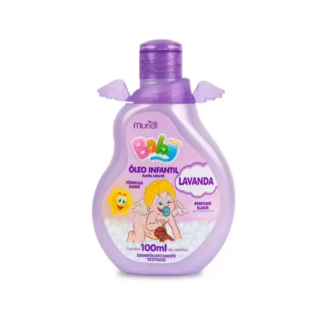 Óleo de Corpo Baby Muriel Lavanda 100Ml