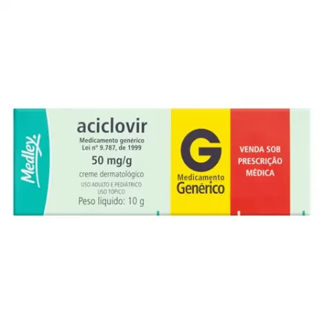 Aciclovir Creme Genérico Pharlab 50?mg/g ? 10?g