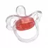 Chupeta Petita Cristal Redonda Silicone T1 – 1 Unidade