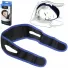 Faixa de Cabeça Anti-Ronco Neoprene Preta Ajustável