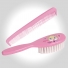 Escova e Pente Petita Cherie Rosa – Kit Bebê Cód. 7820