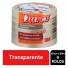 Fita Adesiva Transparente 3M Durex 12mm x 50m - Kit com 6 Unidades
