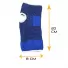 Tornozeleira De Poliester Azul C2 Pcs If01016 Imporiente